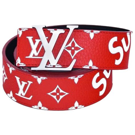 replica supreme louis vuitton belt|Louis Vuitton monogram belt.